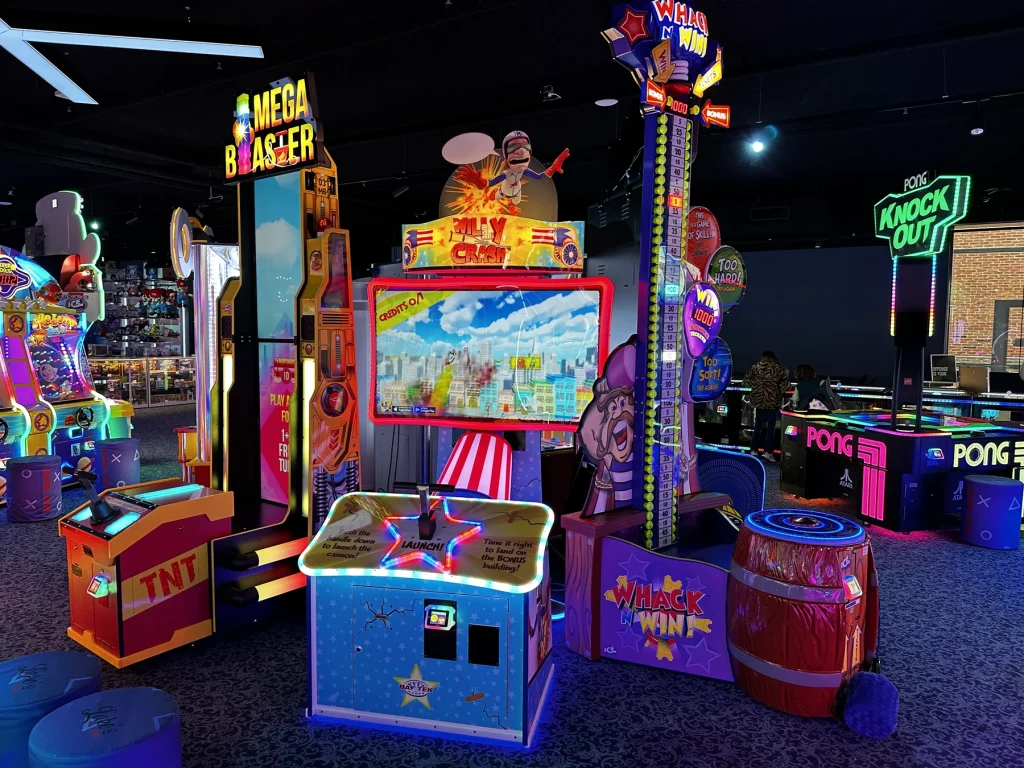 Behendigheids- en ticketgames in LevelOne Bergen op Zoom