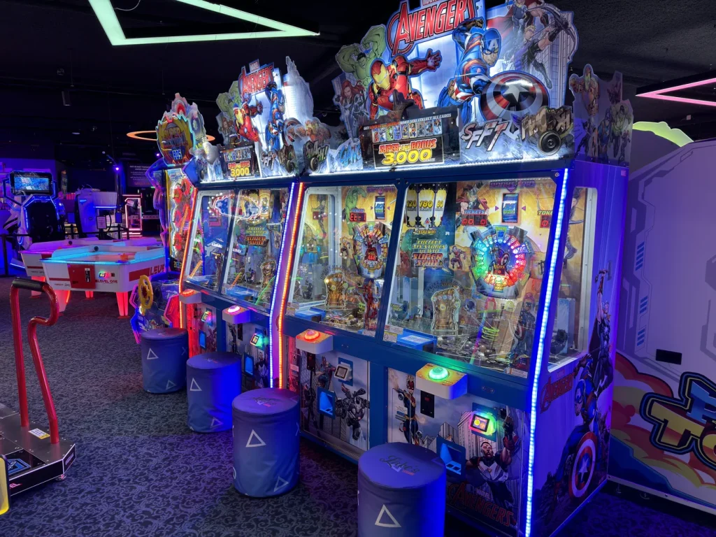 Arcadegames in LevelOne Bergen op Zoom
