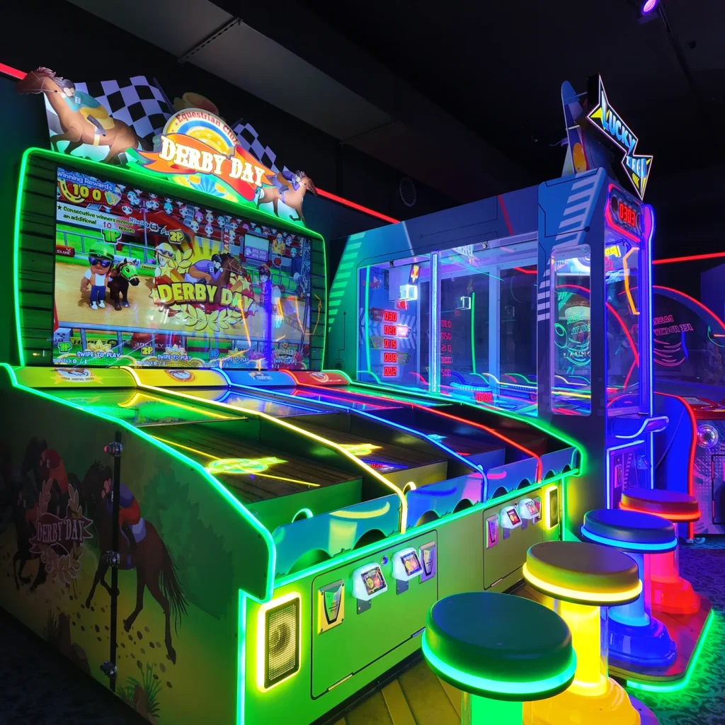 Arcadegames in LevelOne Roosendaal